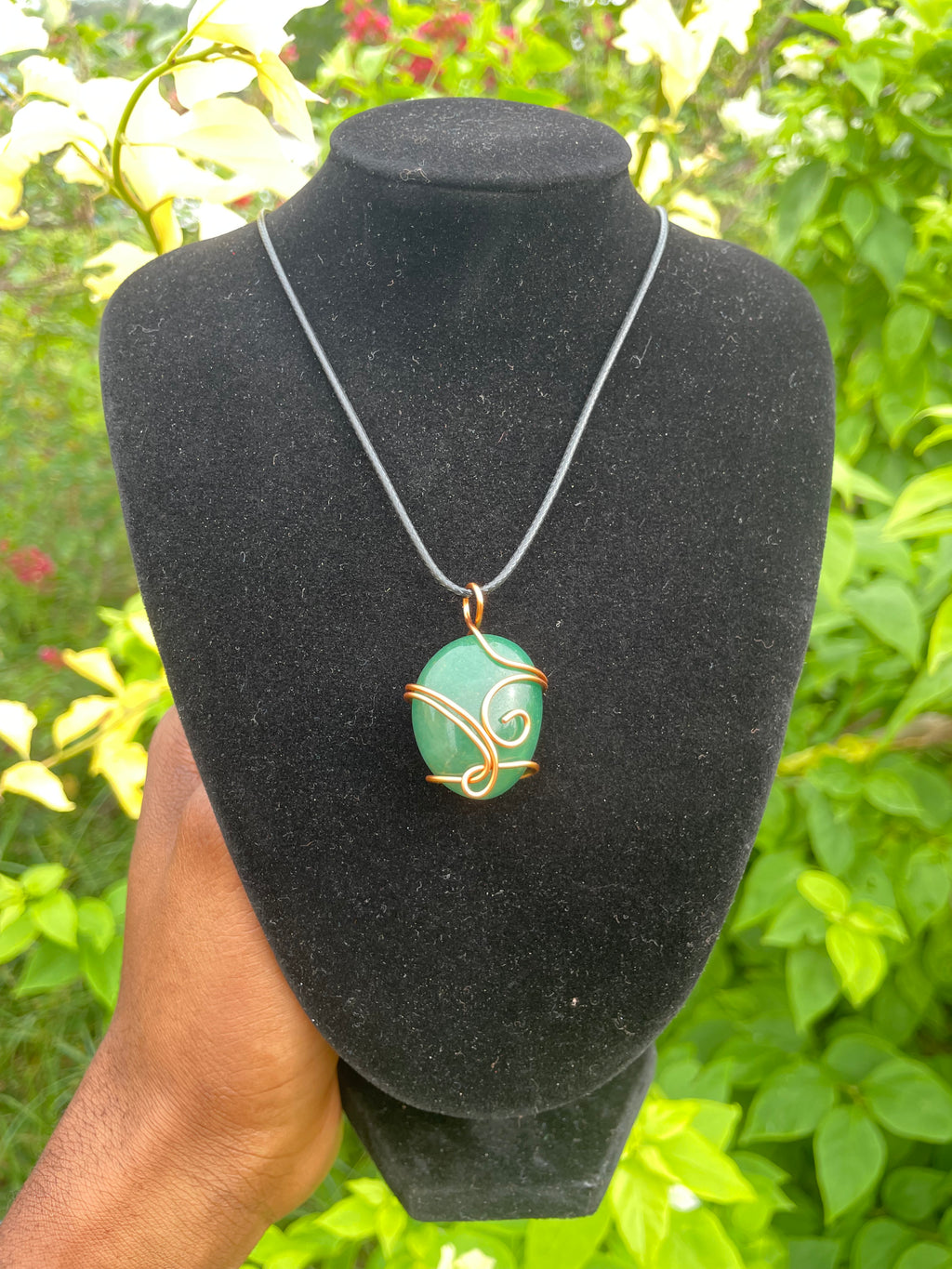 Green Aventurine Healing Pendant