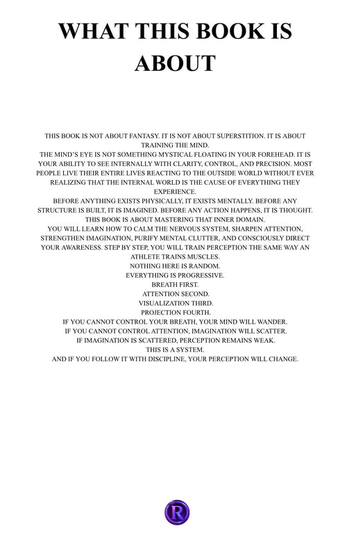 Activating The Mind’s Eye: A Practical Guide -Hardcover English