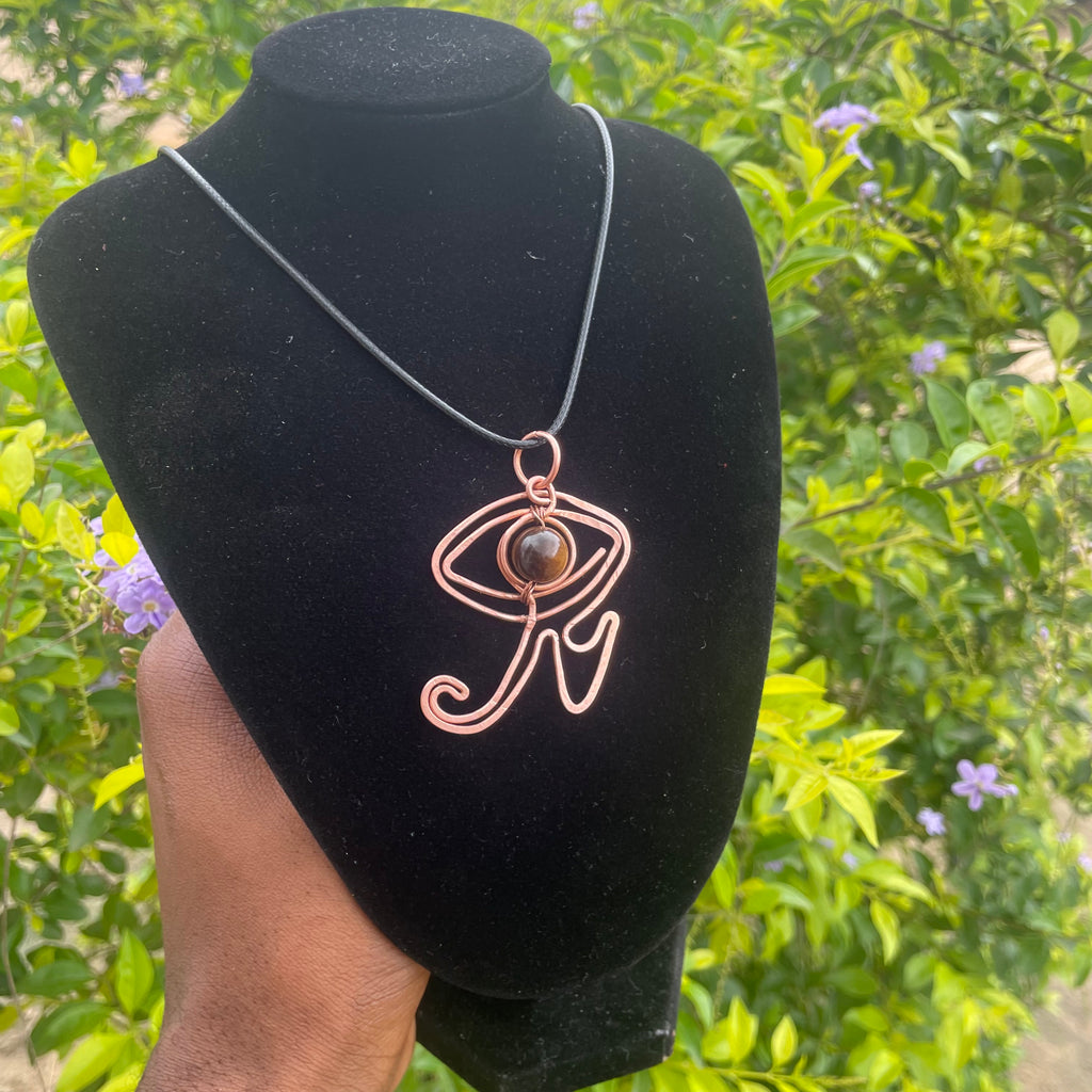 Eye of Ra pendant with Tiger eye