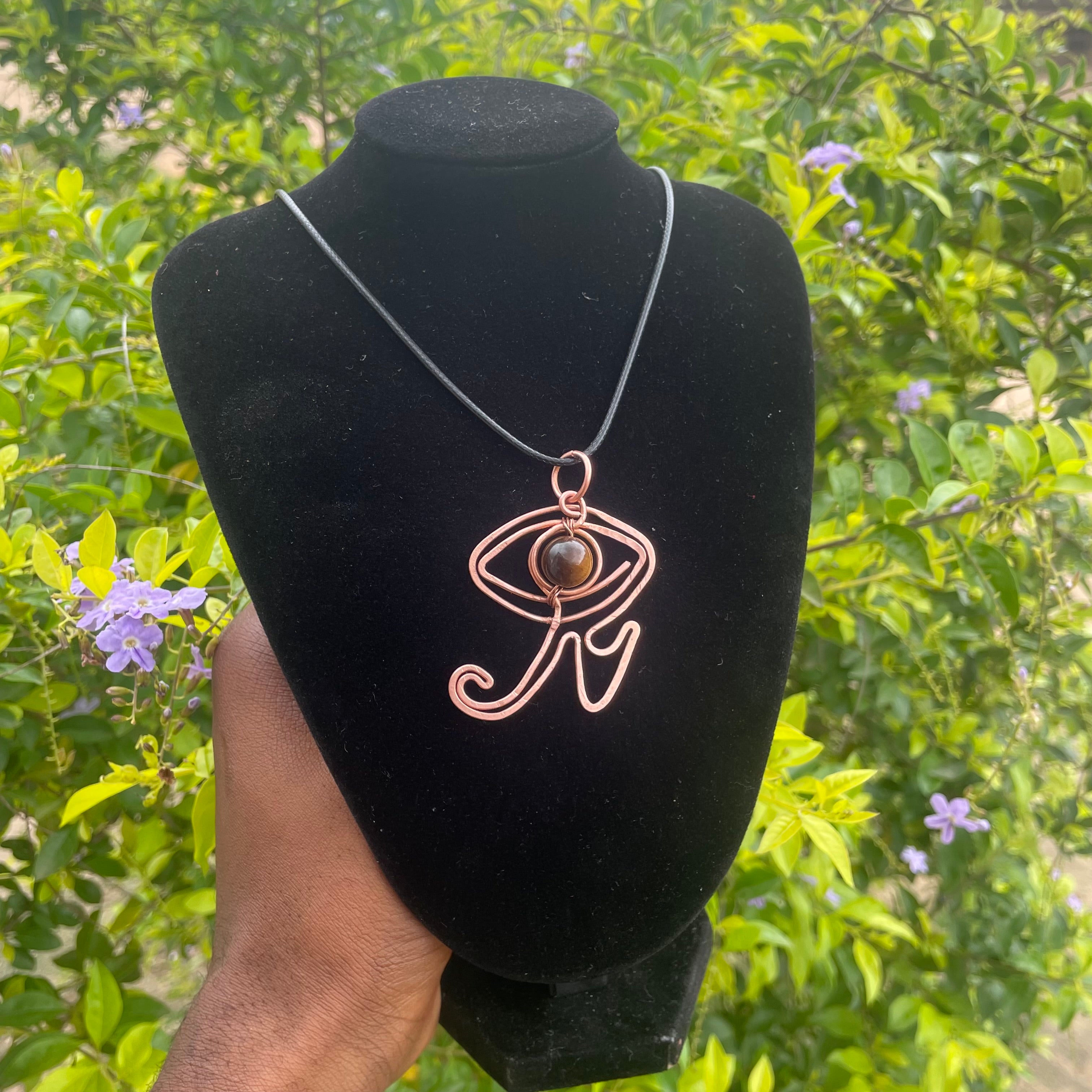 Eye of Ra pendant with Tiger eye