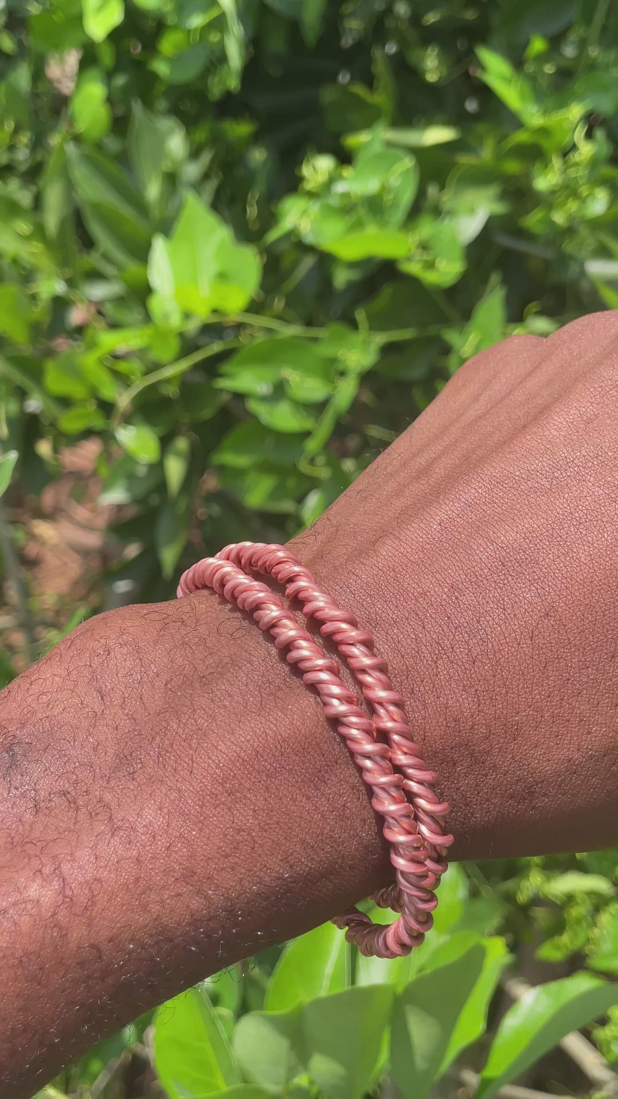 Handcrafted Copper Tensor Bracelets & Rings