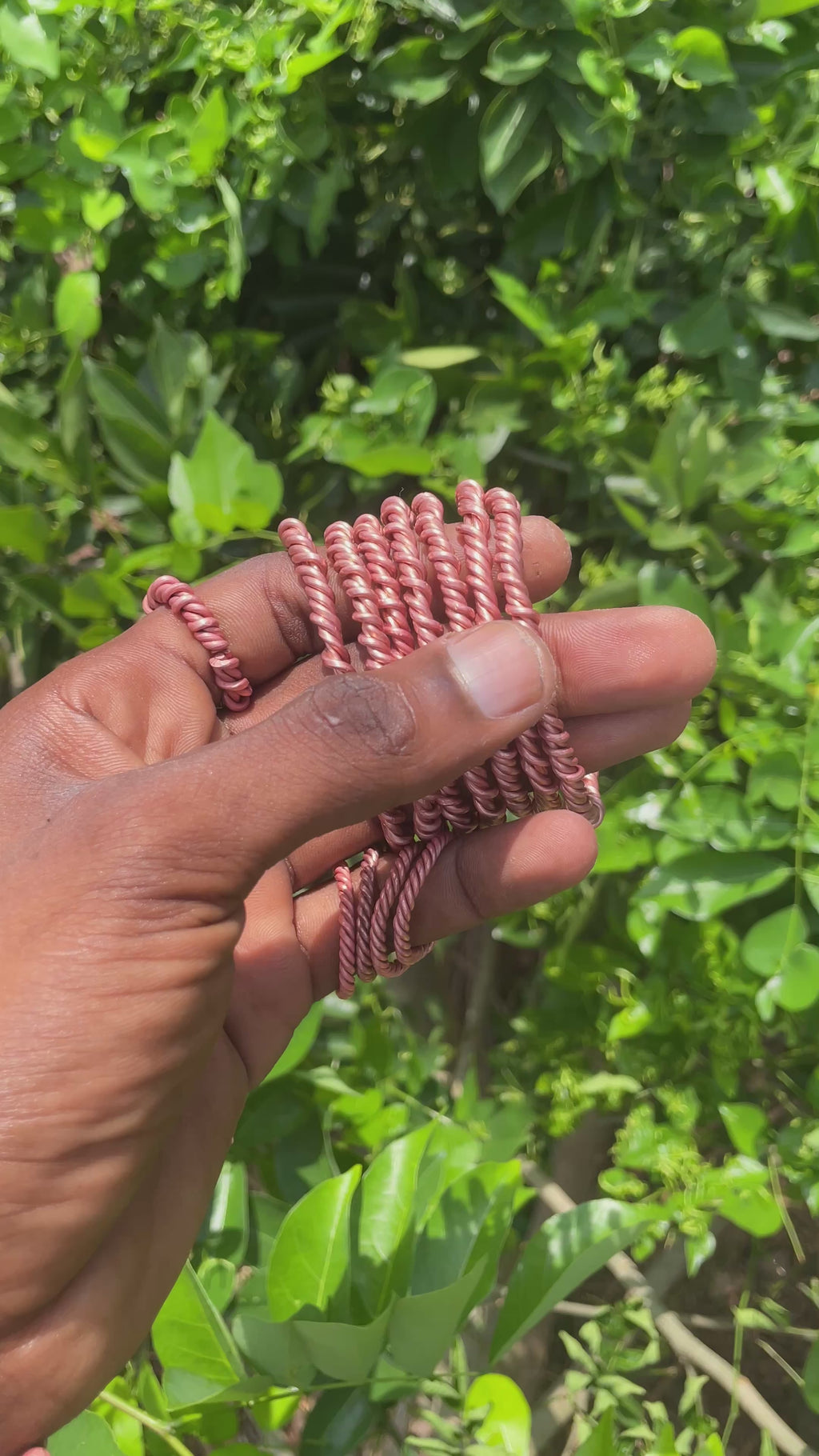 Handcrafted Copper Tensor Bracelets & Rings