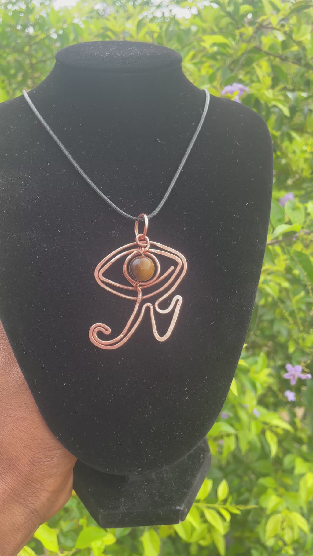 Eye of Ra pendant with Tiger eye